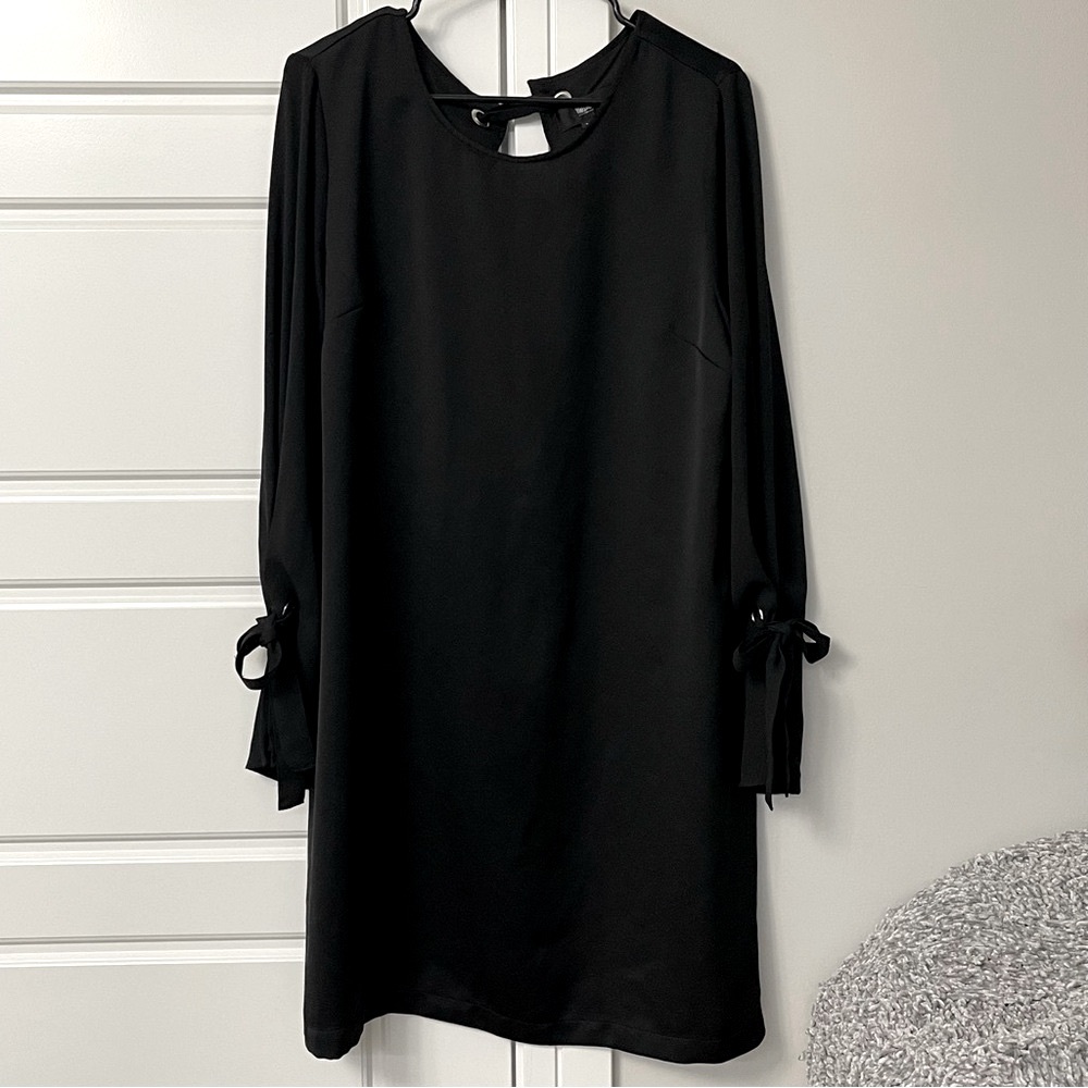 Mossimo Elegant Long Sleeve Black Dress XL